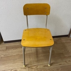 学校椅子　　レトロ