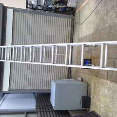 アルミ2段はしごー三脚はしご