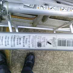 アルミ2段はしごー三脚はしご