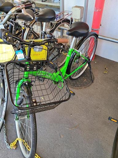★店頭にて試乗可★ J4101 オオトモ自転車　voldy.collection　シティサイクル　グリーン　26インチ　６ギア ダイナモライト  クリーニング、簡易メンテナンス済み【リユースのサカイ柏店】 中古自転車 　流山市 中古自転車 松戸市 中古自転車 我孫子市 中古自転車 船橋市 中古自転車 守谷市 中古自転車 取手市 中古自転車