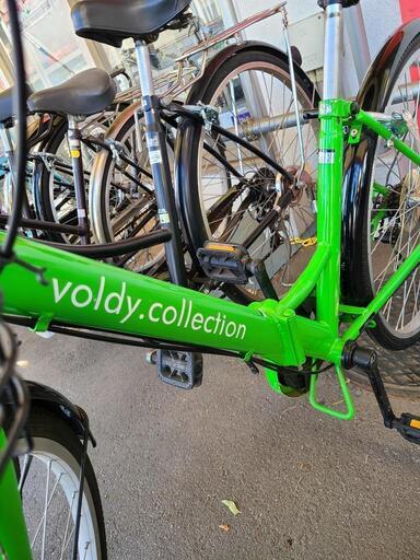 ★店頭にて試乗可★ J4101 オオトモ自転車　voldy.collection　シティサイクル　グリーン　26インチ　６ギア ダイナモライト  クリーニング、簡易メンテナンス済み【リユースのサカイ柏店】 中古自転車 　流山市 中古自転車 松戸市 中古自転車 我孫子市 中古自転車 船橋市 中古自転車 守谷市 中古自転車 取手市 中古自転車 ☆店頭にて試乗可☆ J4101 オオトモ自転車 voldy.collection シティ