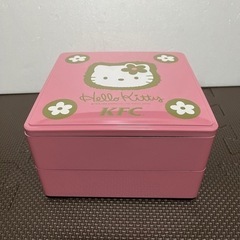[まだあります]キティちゃんのお重箱 2段 18×18×11