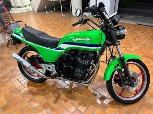 カワサキ GPZ400 A2 ZX400A 実働 書類付き FX仕様 ツインサス カスタム満載 タイヤバリ山 レストア カスタムベースにも CBX GS XJ KH カワサキ GPZ400 A2 ZX400A 実働 書類付き FX仕様 ツインサス カスタム