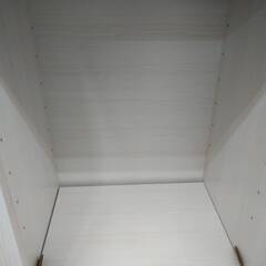 😉アウトレット家具😉大川家具直送 2面レンジボード 日本製 ホワイト 477