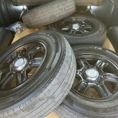 ハイエース アルミホイールタイヤセット