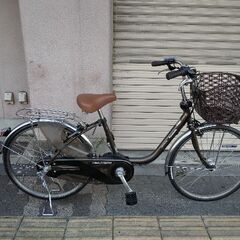 本体のみ】[Panasonic]ViVi PX 24吋電動アシスト自転車(チョコブラウン)