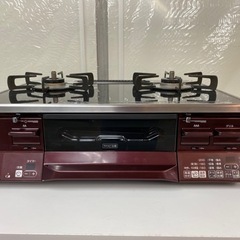 I673 🌈 ジモティー限定価格！ 上位モデル！ Rinnai 都市ガステーブル ★ 水無し両面焼きグリル ! ⭐ クリーニング済