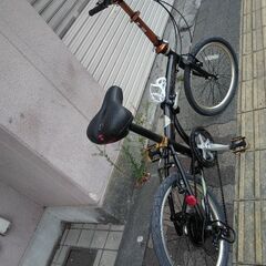 Cadillac[キャディラック]ダホンOME 20吋折り畳み自転車 アルミ/7speed/ブラックXゴールド