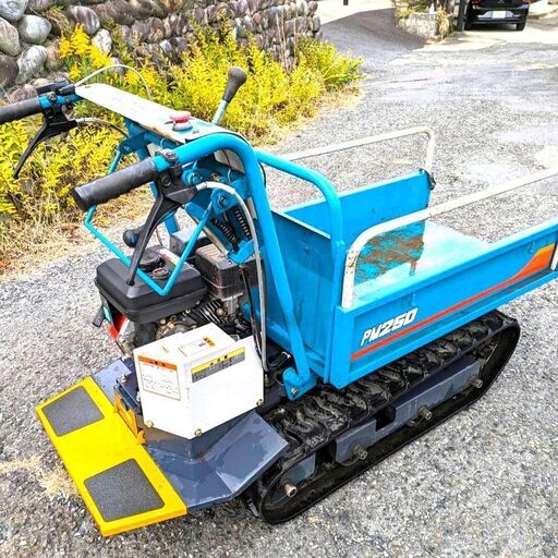 【恵那・ひまつぶし堂】値下げ！ウインブルヤマグチPM250 乗用ステップ付き  運搬機