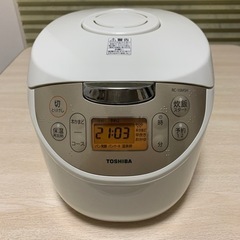 TOSHIBA 炊飯器　RC-10MSH