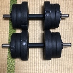 ダンベル25kg＋25kg＝50kg決まりました。