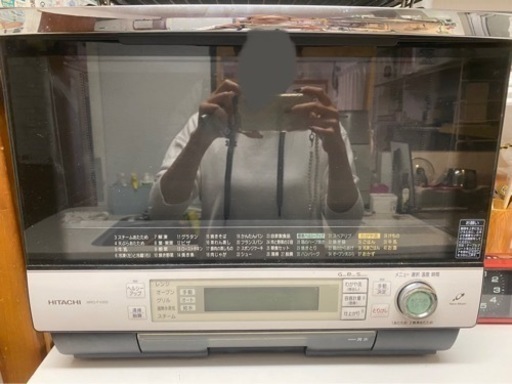 オーブンレンジ　HITACHI 大きめ