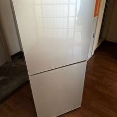 ツインバード 2ドア冷凍冷蔵庫 KHR-FJ15W　内容量：14...