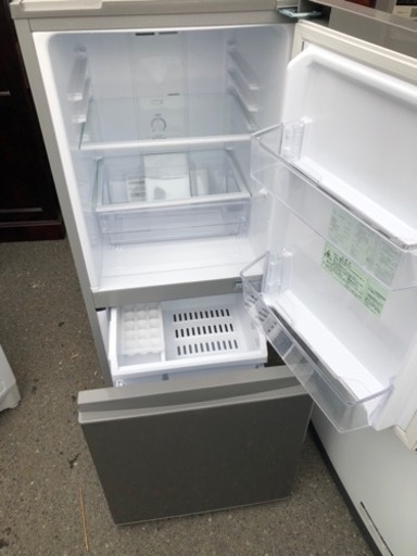 福岡市内配送設置無料　2021年式　冷蔵庫 ブラッシュシルバー AQR-13M-S [2ドア /右開きタイプ /126L]