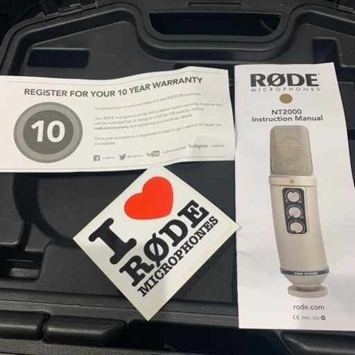 エフェクター、PA機器 RODE NT2000