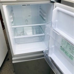 福岡市内配送無料　2020年式　AQR-13J-S 冷蔵庫 ブラッシュシルバー [2ドア /右開きタイプ /126L] 