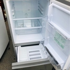 福岡市内配送無料　2020年式　AQR-13J-S 冷蔵庫 ブラッシュシルバー [2ドア /右開きタイプ /126L] 