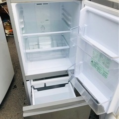 福岡市内配送無料　2020年式　AQR-13J-S 冷蔵庫 ブラッシュシルバー [2ドア /右開きタイプ /126L] 