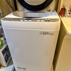 SHARP洗濯機　2016年　ES-GE55R　5.5kg