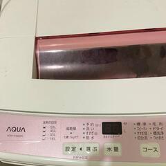急ぎなのでお値下げしました。AQUA 6.0kg洗濯機 AQW-...