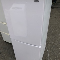 福岡市内配送無料　2022年式　冷蔵庫 Global Series ホワイト JR-NF148B-W [2ドア /右開きタイプ /148L] [冷凍室 54L] 