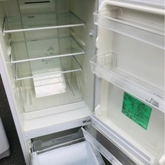 福岡市内配送設置無料　2019年式　ヤマダ電機 2ドア冷蔵庫 (156L・右開き) ホワイト YRZF15G1