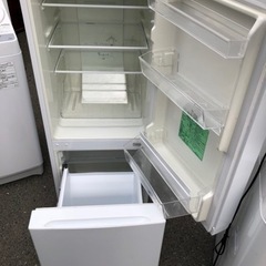 福岡市内配送設置無料　2019年式　ヤマダ電機 2ドア冷蔵庫 (156L・右開き) ホワイト YRZF15G1