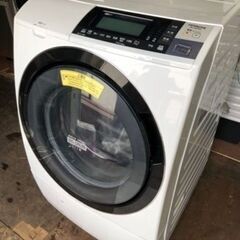 福岡市内配送設置無料　日立 HITACHI BD-S8700L-W [ビッグドラムスリム ななめ型ドラム式洗濯乾燥機（10.0kg） 左開き 自動お掃除搭載 ピュアホワイト]