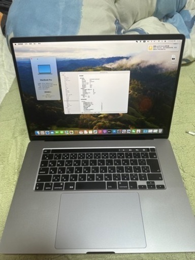 MacBook pro 16インチ2019 16+512gb