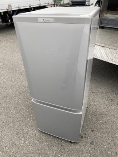 福岡市内配送無料　三菱電機 MITSUBISHI ELECTRIC MR-P15Z-S [冷蔵庫 （146L 右開き） 2ドア ピュアシルバー]