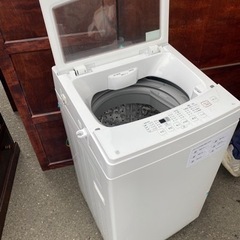 福岡市内配送設置無料 2022年式 6kg全自動洗濯機(NTR60 ホワイト)