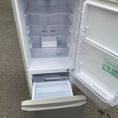 福岡市内配送無料　三菱電機 MITSUBISHI ELECTRIC MR-P15Z-S [冷蔵庫 （146L 右開き） 2ドア ピュアシルバー]