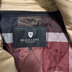 極美品　BLACK LABELブラックレーベルクレストブリッジ トレンチコート ライナー