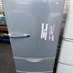 福岡市内配送無料　シール剥がします　AQR-271D-S 冷蔵庫 ブライトシルバー [3ドア /右開きタイプ /272L]
