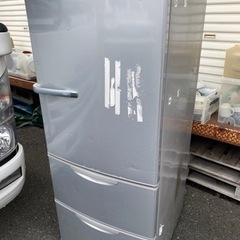 福岡市内配送無料　シール剥がします　AQR-271D-S 冷蔵庫 ブライトシルバー [3ドア /右開きタイプ /272L]