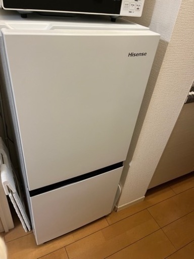 【引き取り限定】冷蔵庫　2ドア冷蔵庫　Hisense HR-D1304  2021年製