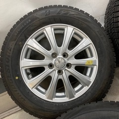 決まりました。スタッドレス 195/65R15 VRX2 21年製バリ山 PCD100