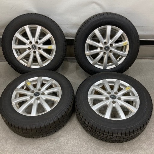 決まりました。スタッドレストーヨー195/65R15 22年製バリ山PCD100  