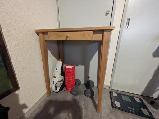 2万円で購入した天然木　デスク