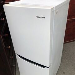 NO72❗️ 福岡市内配送無料 ハイセンス 冷蔵庫 130L 2ドア HR-D1301