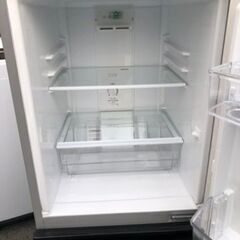 福岡市内配送設置　2019年式　AQR-J13H-S アクア 126L 2ドア冷蔵庫 シルバー AQUA and Smart AQR-13H-S のJoshinオリジナルモデル