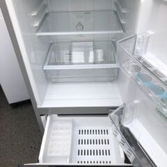 福岡市内配送設置　2019年式　AQR-J13H-S アクア 126L 2ドア冷蔵庫 シルバー AQUA and Smart AQR-13H-S のJoshinオリジナルモデル