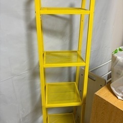 IKEAの黄色いラックです！