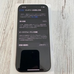 ③iPhone 15 Pro 256GB ナチュラルチタニウム