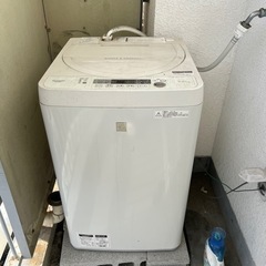 2017年製 シャープ 洗濯機 ES-G4E5
