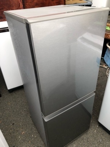 北九州市内配送無料　保証付き　２０２１年式　冷蔵庫 ブラッシュシルバー AQR-13M-S [2ドア /右開きタイプ /126L]