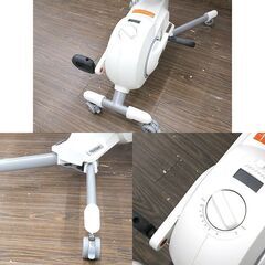 Flexispot/フレキシスポット フィットネスチェア V6 ホワイト デスクバイク/エアロバイク オフィス/フィットネス