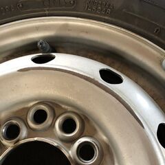 【40】145R12 6PR LT スタッドレスタイヤ	4本セット　2015	年製	ダンロップDUNLOP	WINTER MAX