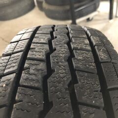 【40】145R12 6PR LT スタッドレスタイヤ	4本セット　2015	年製	ダンロップDUNLOP	WINTER MAX