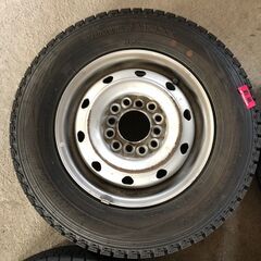 【40】145R12 6PR LT スタッドレスタイヤ	4本セット　2015	年製	ダンロップDUNLOP	WINTER MAX